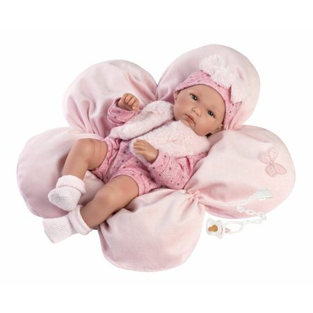 Llorens 63592 NEW BORN HOLIKA - realistick bbika bbtko s celovinylovm telom